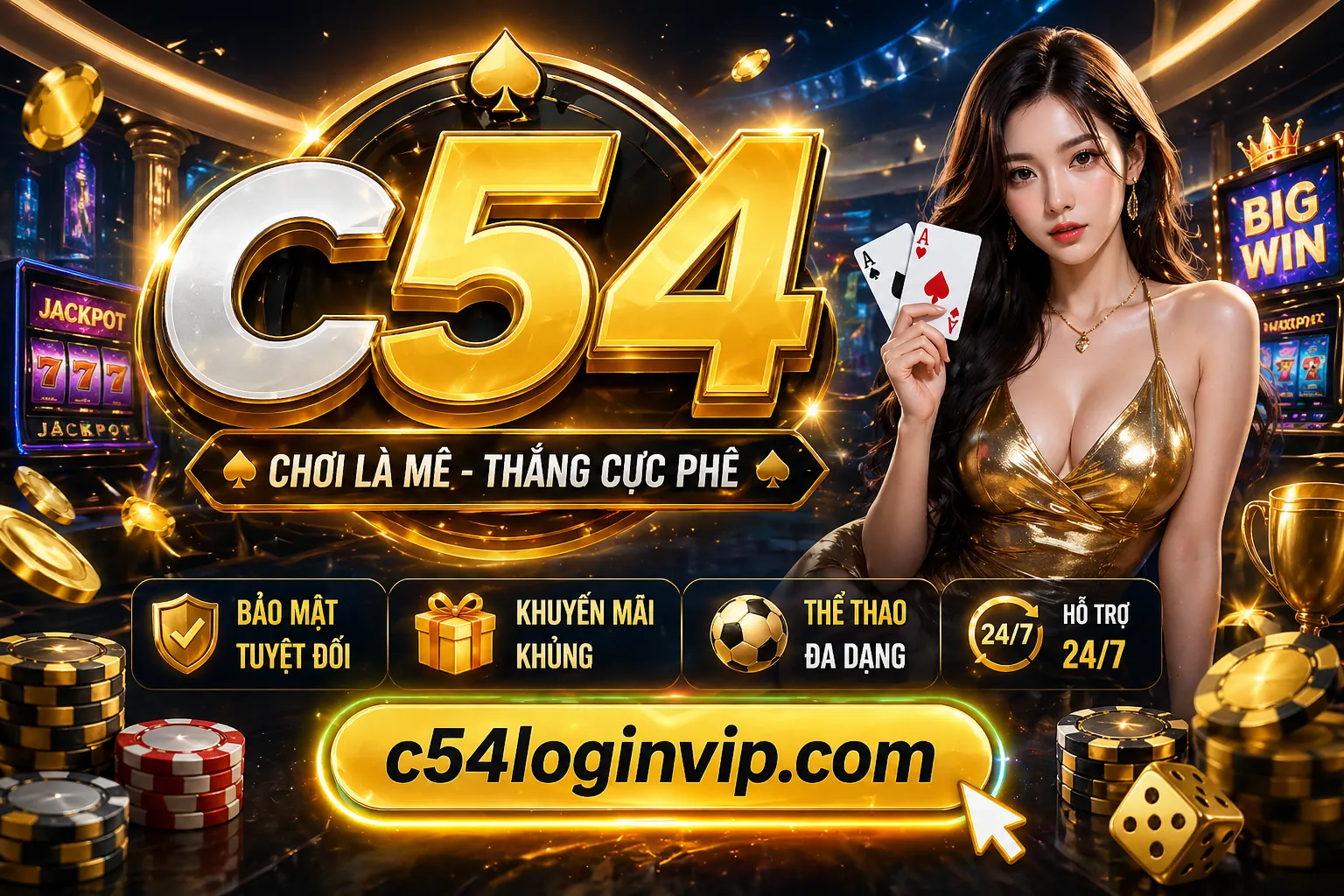 Máy đánh bạc và biểu tượng jackpot tại clubv nhà cái